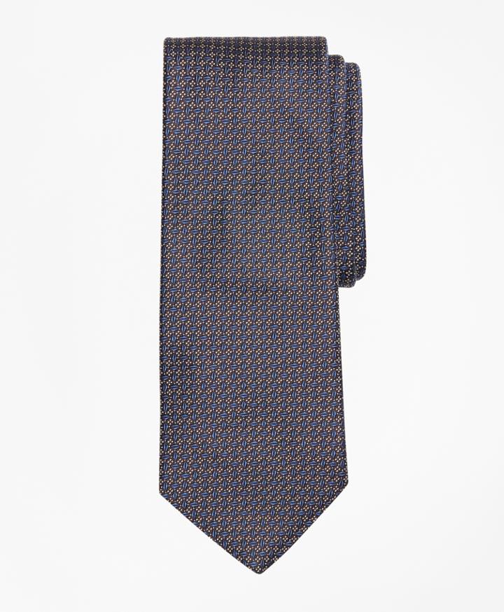 Brooks Brothers Men's Flower With Leaf Tie