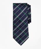 Brooks Brothers Men's Double Alternating Windowpane Tie