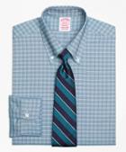 Brooks Brothers Madison Fit Original Polo Button-down Oxford Ground Twin Check Dress Shirt