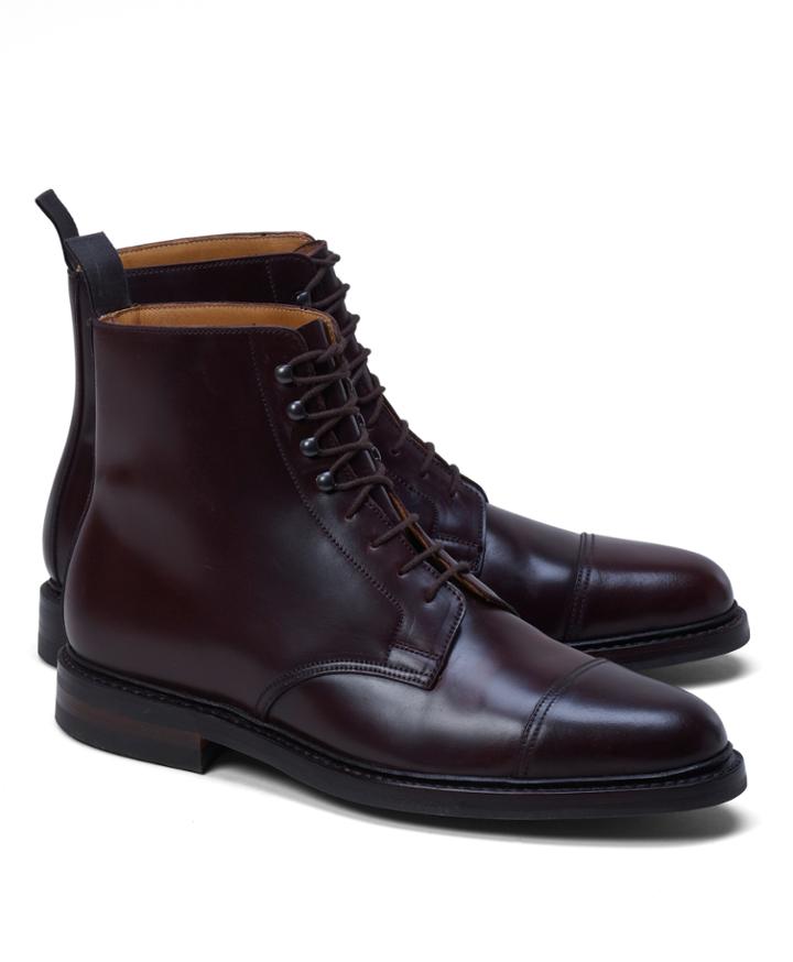 Brooks Brothers Men's Peal & Co. Cordovan Boots
