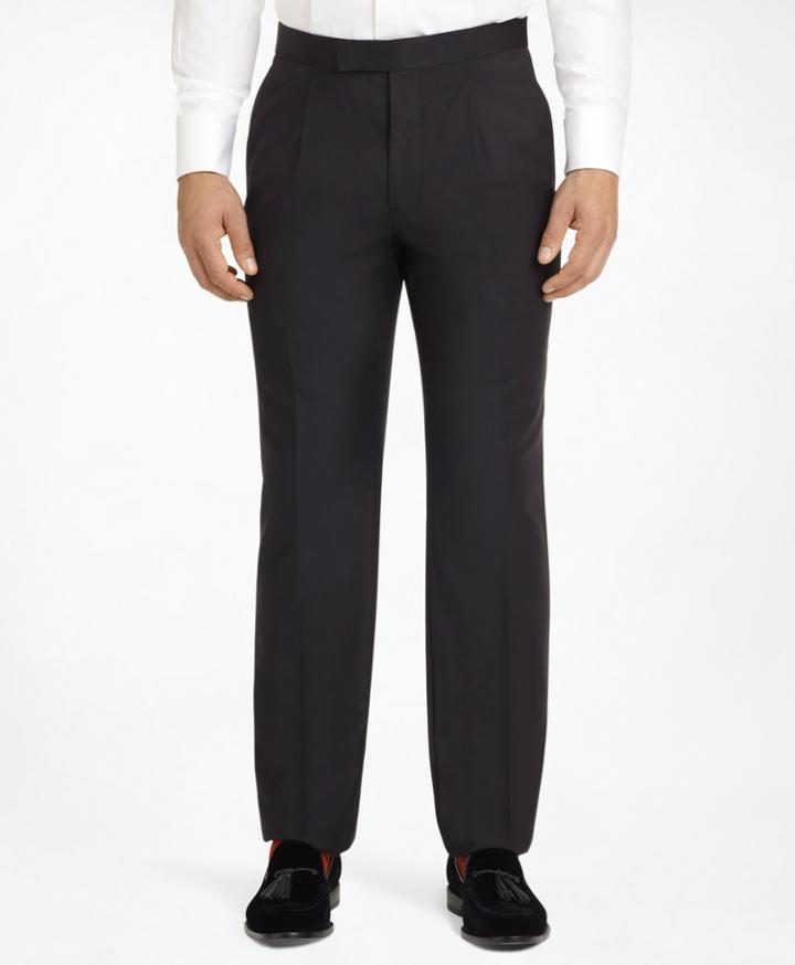 Brooks Brothers Men's Ready-made Regent Fit Pleat-front Tuxedo Trousers