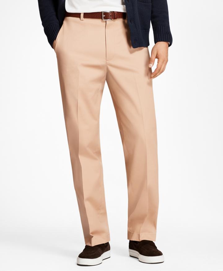 Brooks Brothers Men's Hudson Fit Lightweight Stretch Advantage Chinos