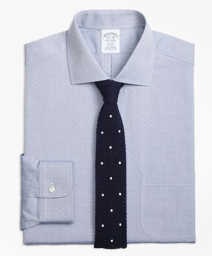 Brooks Brothers Non-iron Regent Fit English Collar Dobby Dress Shirt