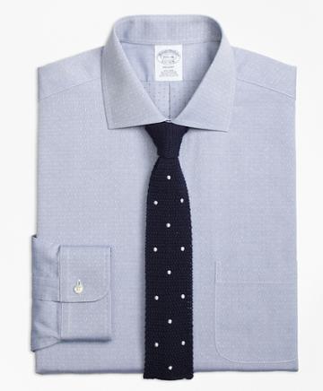 Brooks Brothers Non-iron Regent Fit English Collar Dobby Dress Shirt