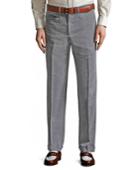 Brooks Brothers Men's The Great Gatsby Collection Grey Cotton Twill Trousers