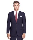 Brooks Brothers Fitzgerald Fit Navy Alternating Stripe Brookscool Suit