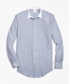 Brooks Brothers Men's Regent Fit Multi-stripe Sport Shirt