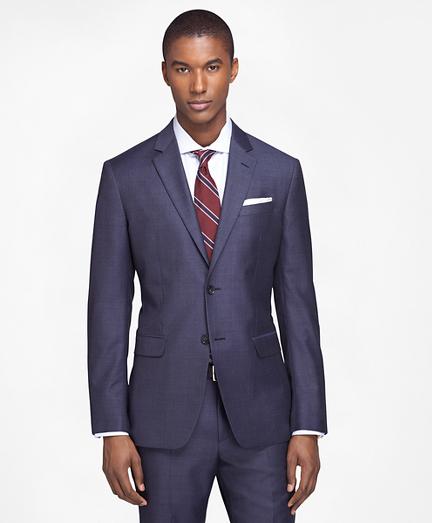 Brooks Brothers Milano Fit Sharkskin 1818 Suit