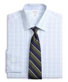 Brooks Brothers Men's Slim Fitted Dress Shirt, Non-iron Glen Plaid