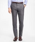 Brooks Brothers Regent Fit Grey Plaid Trousers