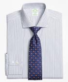 Brooks Brothers Milano Slim-fit Dress Shirt, Alternating Track Stripe