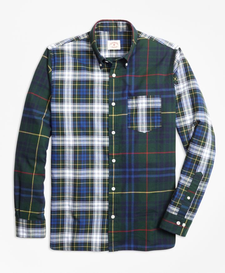 Brooks Brothers Men's Tartan Cotton Flannel Fun Shirt