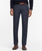 Brooks Brothers Men's Milano Fit Whipcord Wool Trousers
