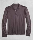 Brooks Brothers Golden Fleece Pique Knit Long-sleeve Polo Shirt