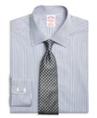 Brooks Brothers Men's Regular Fit Classic-fit Dress Shirt, Rope Stripe