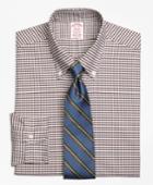 Brooks Brothers Men's Original Polo Button-down Oxford Regular Fit Classic-fit Dress Shirt, Gingham