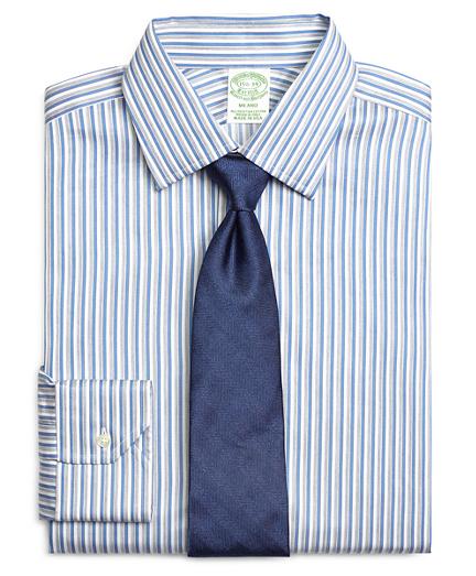 Brooks Brothers Milano Fit Heathered Twin Stripe Dress Shirt