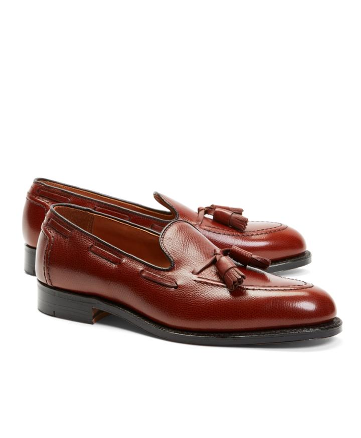 Brooks Brothers Men's Textured Tassel Loafers