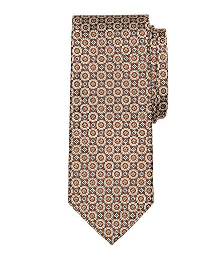 Brooks Brothers Tonal Medallion Tie