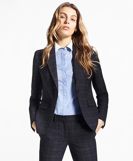 Brooks Brothers Plaid Brookscool Merino Wool Jacket