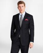 Brooks Brothers Men's Brooksgate Milano-fit Bead-stripe Twill Suit Jacket