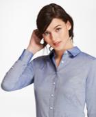 Brooks Brothers Women's Cotton Royal Oxford Fitted Shirt