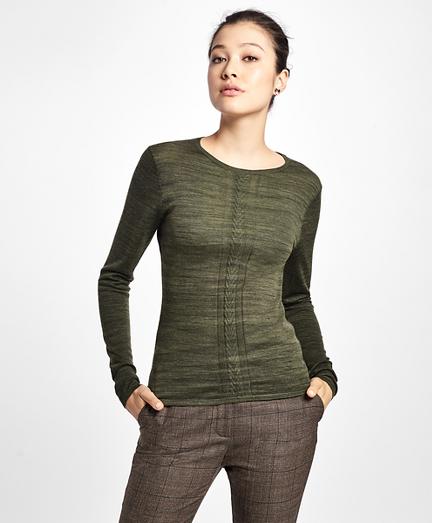 Brooks Brothers Merino Wool Crew Neck Sweater