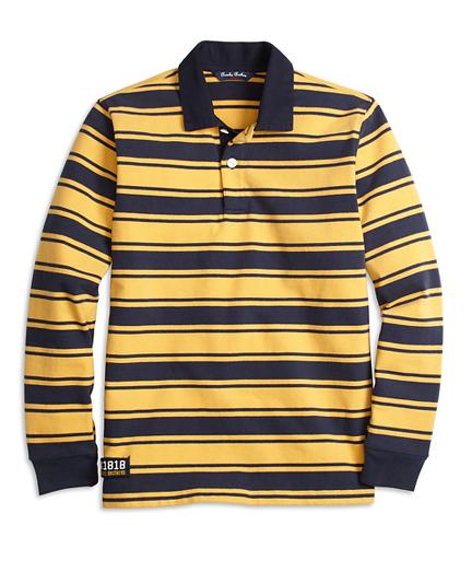 Brooks Brothers University Stripe Cotton Rugby