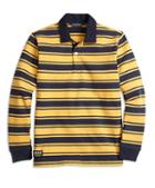 Brooks Brothers University Stripe Cotton Rugby
