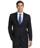 Brooks Brothers Men's Fitzgerald Fit Double Track Stripe 1818 Suit