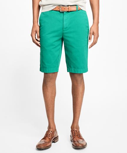 Brooks Brothers Garment-dyed 10 Bermuda Shorts
