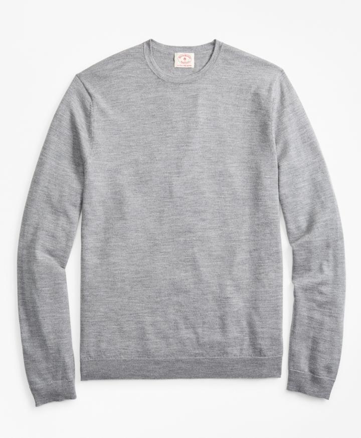 Brooks Brothers Men's Merino Wool Crewneck Sweater