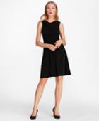 Brooks Brothers Women's Ruched Jersey Dress