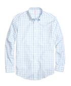 Brooks Brothers Non-iron Madison Fit Large Gingham Sport Shirt