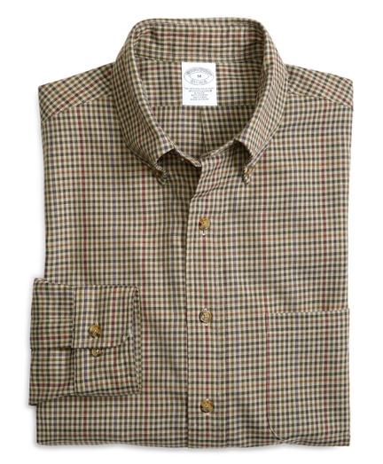Brooks Brothers Brooksflannel Slim Fit Multi Check Sport Shirt