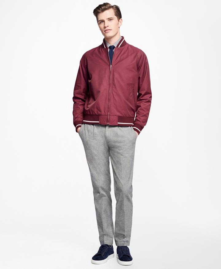 Brooks Brothers Men's Varsity Bomber