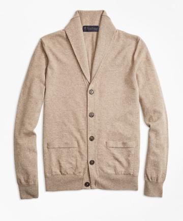 Brooks Brothers Cashmere Shawl-collar Cardigan