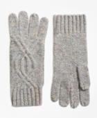 Brooks Brothers Women's Cable-knit Cashmere Gloves
