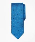 Brooks Brothers Fleece And Anchor Tie