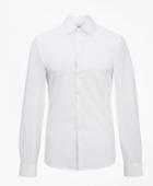 Brooks Brothers Men's Soho Extra-slim Fit Dress Shirt, Performance Non-iron With Coolmax, Ainsley Collar Twill
