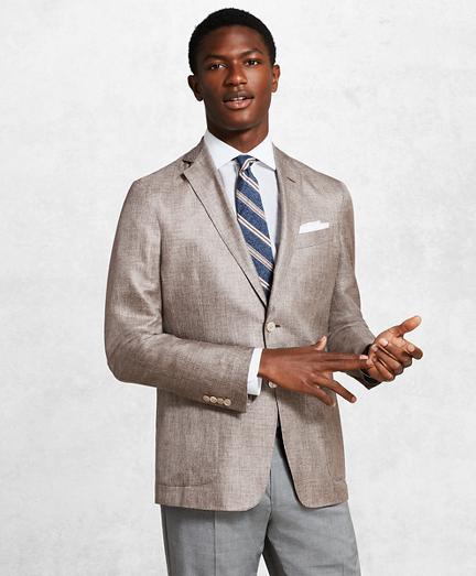 Brooks Brothers Golden Fleece Brookscloud Beige Sport Coat