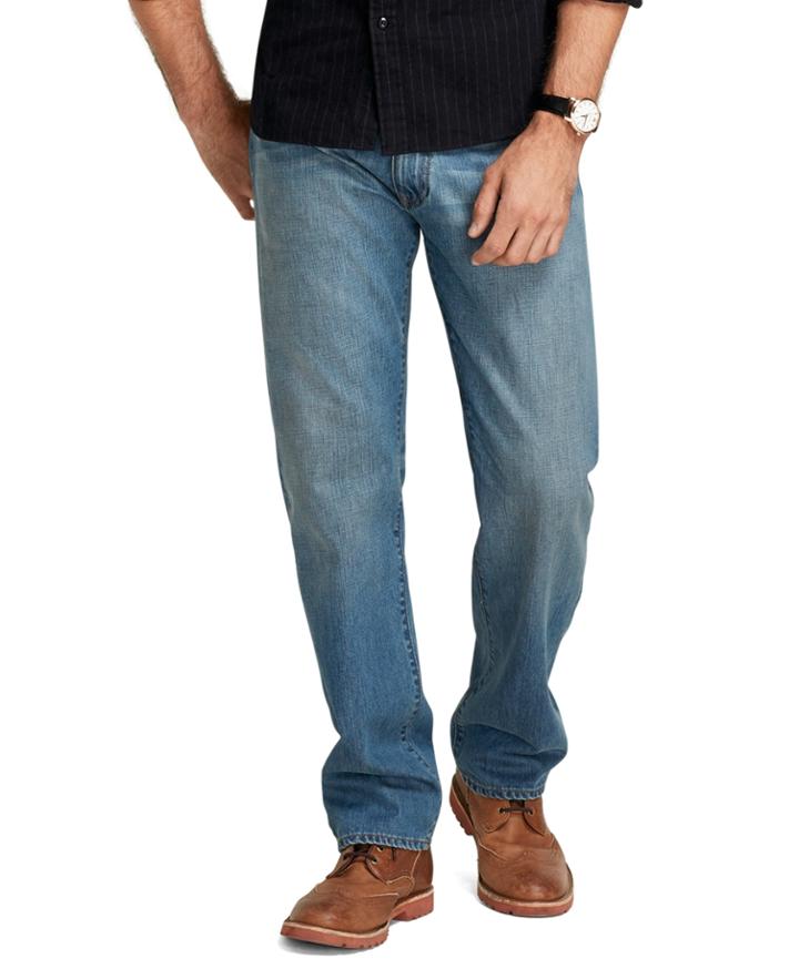 Brooks Brothers Men's Supima Denim Relaxed Fit Jeans