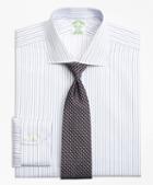 Brooks Brothers Non-iron Milano Fit Framed Music Stripe Dress Shirt