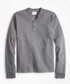 Brooks Brothers Brushed Cotton Henley