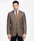 Brooks Brothers Madison Fit Saxxon Wool Tonal Check With Black Deco Sport Coat