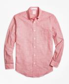 Brooks Brothers Men's Madison Fit Houndstooth Sport Shirt