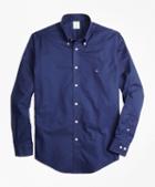 Brooks Brothers Non-iron Milano Fit Warp Weft Oxford Sport Shirt
