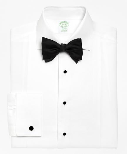 Brooks Brothers Milano Fit Bib-front Spread Collar Tuxedo Shirt