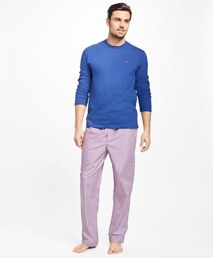Brooks Brothers Alternating Stripe Lounge Set
