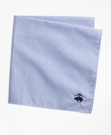 Brooks Brothers End-on-end Dot Pocket Square